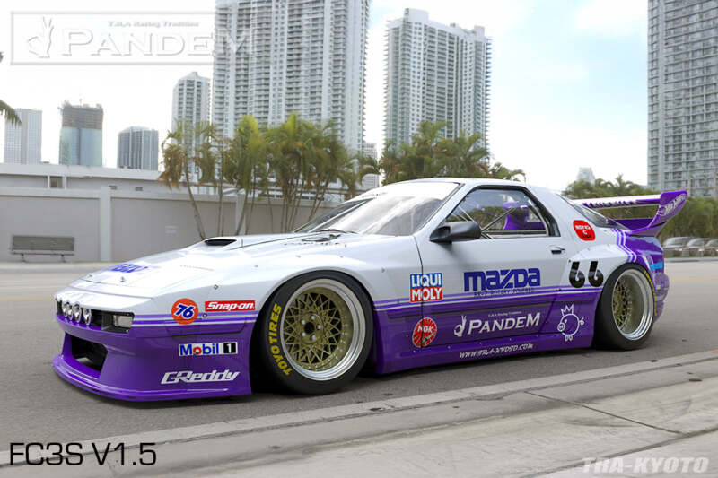GReddy Pandem 85-92 Mazda RX-7 FC3S Front Bumper from gre17040330 - 17040331