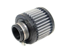 Load image into Gallery viewer, K&amp;N 1.25in Flange ID x 3in OD x 2.5 inch H Rubber Base Crankcase Vent Filter - 62-1380