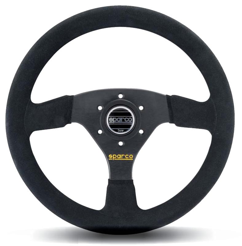 Sparco Steering Wheel 323 Suede Black - 015R323PSNR