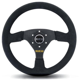 Sparco Steering Wheel 323 Suede Black - 015R323PSNR