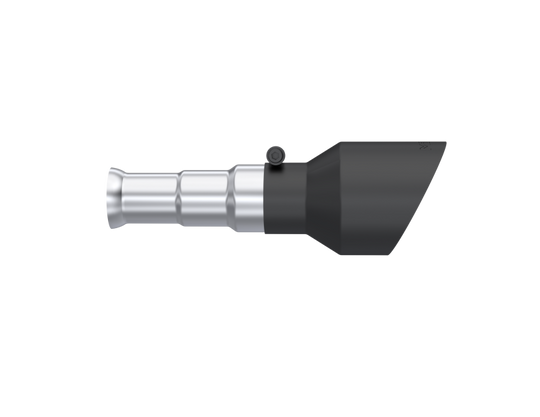 MBRP 19-24 Ram 1500 Classic 5.7L Hemi 5in OD Dual Wall Angle Cut T304 BLK CB Exhaust Tips - Pair - T5200BLK