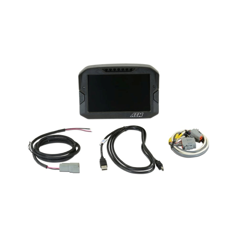AEM CD-7 Non Logging Race Dash Carbon Fiber Digital Display (CAN Input Only) - 30-5700
