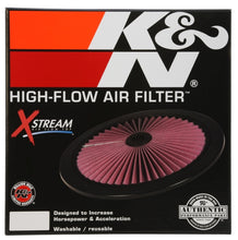 Load image into Gallery viewer, K&amp;N X-Stream Top Filter X-Stream 16in OD - Black - 66-1601
