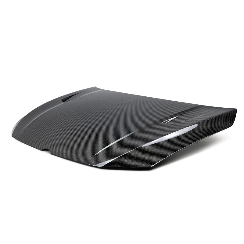 Seibon 22-23 Volkswagen Golf GTI/R TM-Style Carbon Fiber Hood - HD22VWG8-TM