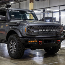 Load image into Gallery viewer, Mishimoto 2021+ Ford Bronco Modular Bumper License Plate Relocation - MMLP-BR-21M