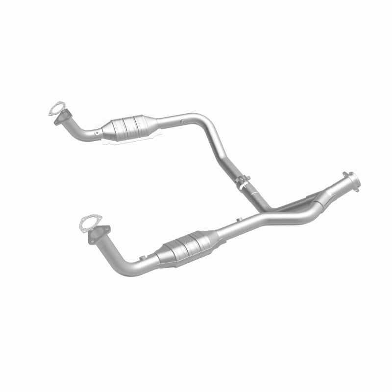 MagnaFlow DF Cat. Conv 95-99 Range Rover 4.0/4.6L GEMS Y-Pipe Assembly *NOT FOR SALE IN CALIFORNIA* - 93694