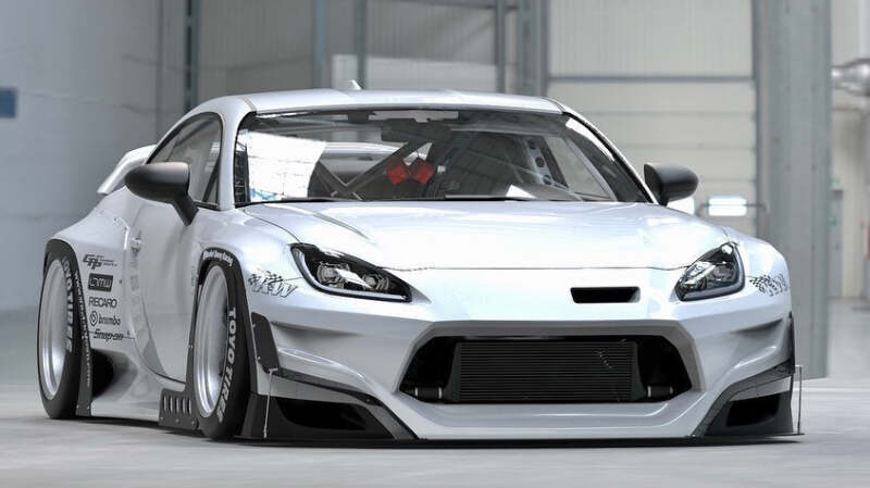 GReddy Pandem 2022+ Toyota GR86 Rocket Bunny Optional Wing - 66910882