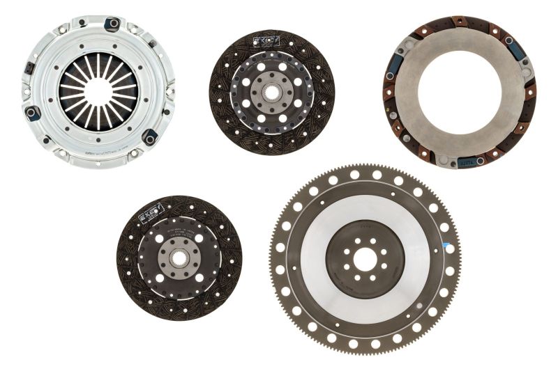 Exedy 2011-17 Mustang 5.0L Organic 23 Teeth 8 Bolt Twin Disc Clutch - ET05SRFD