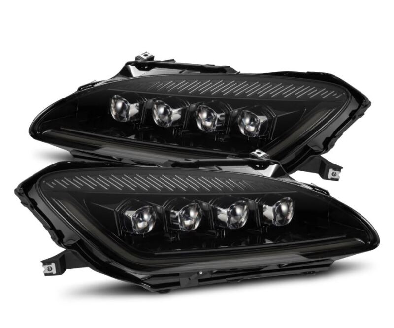 AlphaRex 99-09 Honda S2000 NOVA-Series Projector LED Headlights - Alpha-Black - 880272