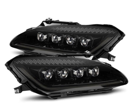 AlphaRex 99-09 Honda S2000 NOVA-Series Projector LED Headlights - Alpha-Black - 880272
