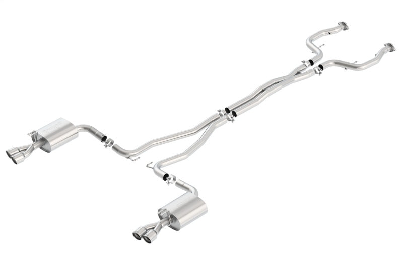 Borla 08-09 Pontiac G8/GT 6.0L 8cyl SS Catback Exhaust w/ X Pipe - 140287