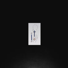 Load image into Gallery viewer, OMP Pair Of Alu Bonnet Pins - EB0-0480