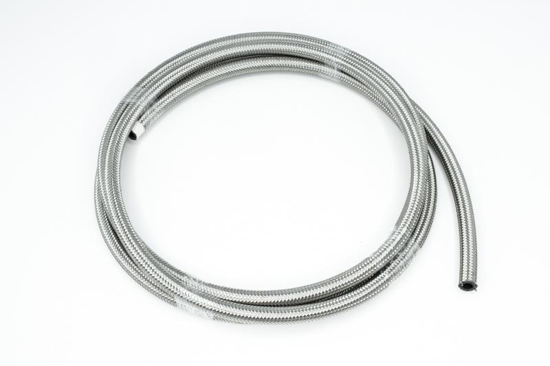 DeatschWerks 6AN SS Double Braided CPE Hose 10 Feet - 6-02-0812-10