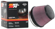 Load image into Gallery viewer, K&amp;N Universal Tapered Filter 6in Flange ID x 7.5in Base OD x 5in Top OD x 5in Height - RU-2960XD