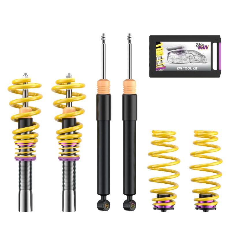 KW Coilover Kit V2 Audi Q5 (8R); all models; all engines not equipped w/ electronic dampening - 15210090