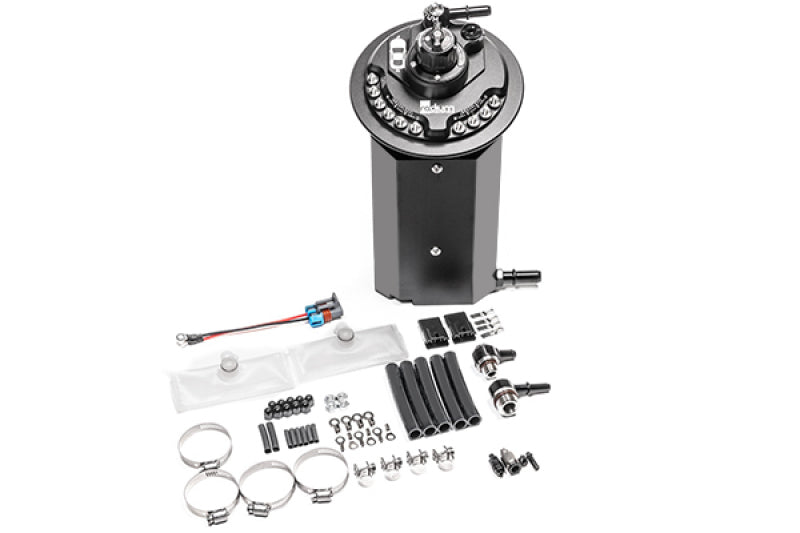 Radium 11-Up Ford Mustang Fuel Hanger - Pumps Not Included Walbro F90000274/285 or DW400 - 20-1802