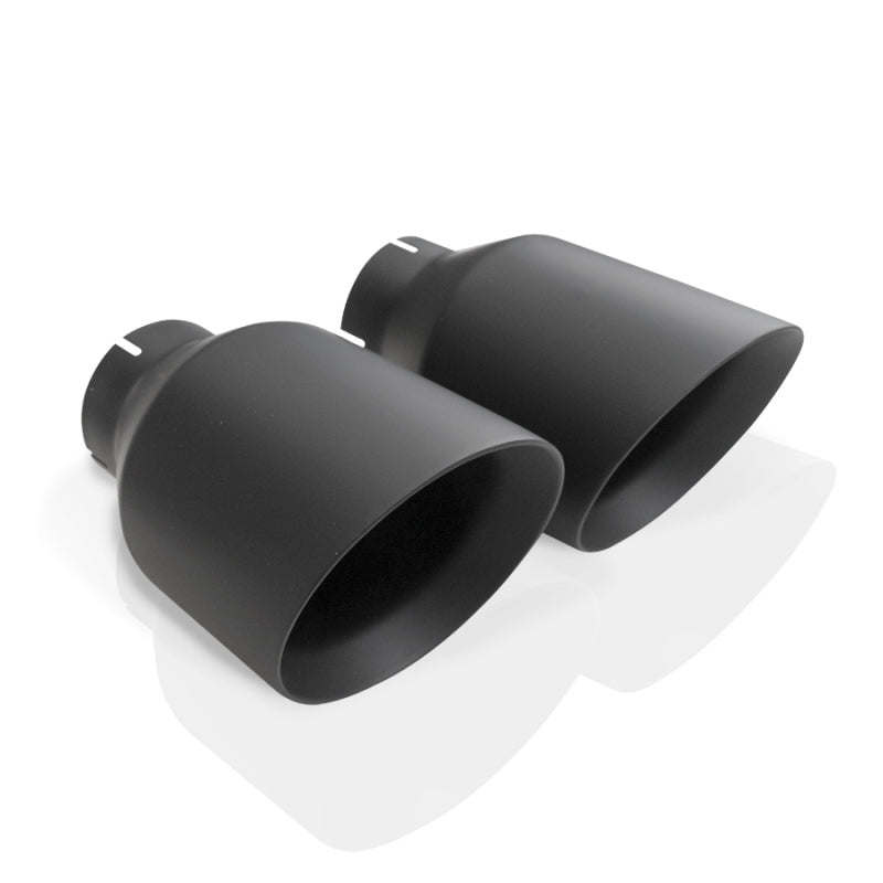 Stainless Works 2020 Ford GT500 Legend Catback H-Pipe Exhaust Factory Connect - Black Tips - GT500CBHFCLB