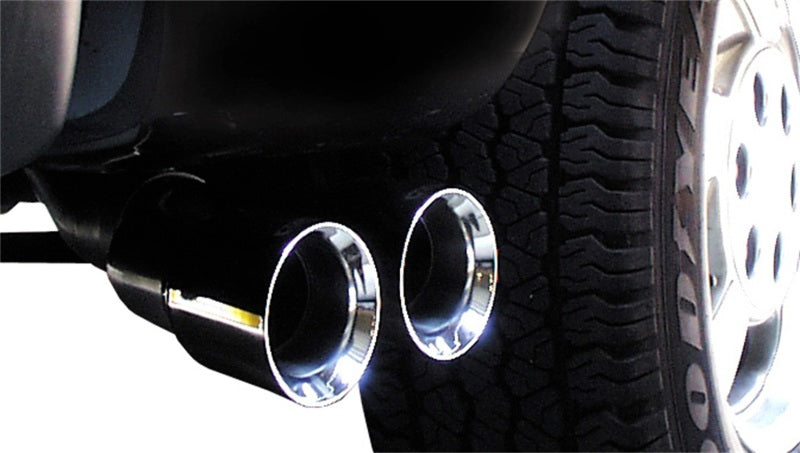 Corsa 1999-06 Chevrolet Silverado Reg. Cab/Short Bed 1500 4.8L V8 Polished Touring Cat-Back Exhaust - 14260
