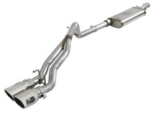 Load image into Gallery viewer, aFe Rebel Series 2.5in SS Cat-Back Exhaust w/ Polished Tip 07-18 Jeep Wrangler (JK) V6 3.6/3.8L 4dr - 49-48054-P