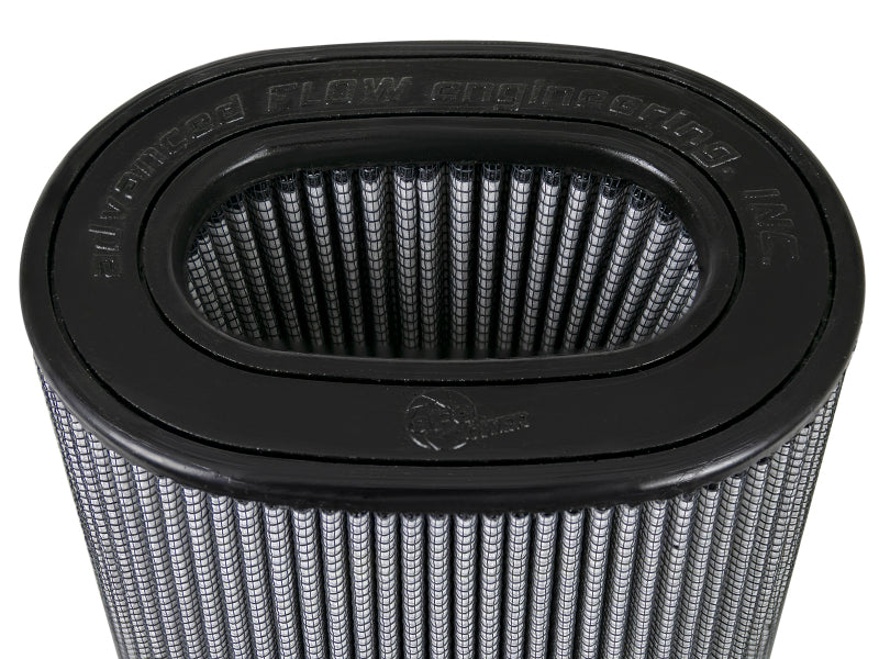 aFe Momentum Rplcmnt Air Filter w/Pro DRY S Media 6.75x4.75IN F x 8.25x6.25IN B x 7.25x5IN T x 9IN H - 21-91143