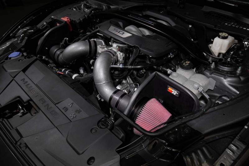 K&N 2024+ Ford Mustang V8 5.0L Typhoon Performance Air Intake System - 69-3541TC