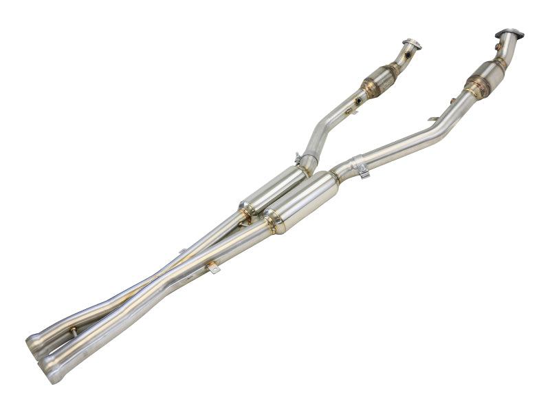 AFE 08-13 BMW(E90/92/93) MACH Force XP 304 Stainless Steel V8 4.0L w/ Cat & Resonator - 49-36321-1