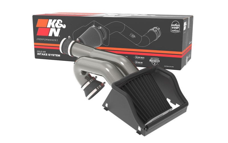 K&N 15-23 Ford F-150 (Incl. Raptor) 2.7L/3.5L V6 Performance Air Intake System - 30-2617KC