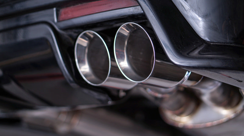 Stainless Works 2016-18 Cadillac CTS-V Sedan Axle Back System Dual-Mode Turbo Mufflers 4in Tips - CTSV16MKS-FC