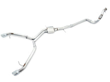 Load image into Gallery viewer, AWE Tuning Audi B9 A5 Track Edition Exhaust Dual Outlet - Chrome Silver Tips (Includes DP) - 3020-32032