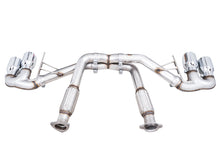 Load image into Gallery viewer, AWE Tuning 2020 Chevrolet Corvette (C8) Track Edition Exhaust - Quad Chrome Silver Tips - 3020-42080