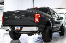 Load image into Gallery viewer, AWE Tuning 2015+ Ford F-150 0FG Single Exit Performance Exhaust System w/4.5in Chrome Silver Tips - 3015-22066