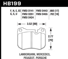 Load image into Gallery viewer, Hawk HPS Street Brake Pads - HB199F.702
