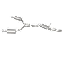 Load image into Gallery viewer, MagnaFlow Sys C/B 12-15 Audi A6 / A7 3.0L V6 SS 2.5in Dual Split Rear Ext 4in Tips - 19159