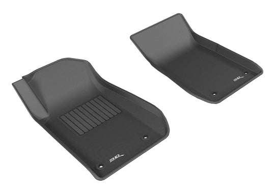 3D MAXpider 2014-2017 Chevrolet SS Kagu 1st Row Floormat - Black - L1CH06411509