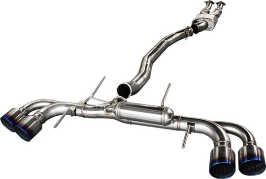 HKS RACING MUFFLER R35 GT-R w/ SILENCER - 31008-KN002