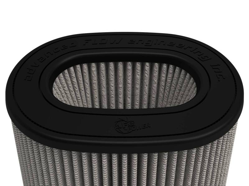 aFe MagnumFLOW Pro DRY S Air Filter (6 x 4)in F x (8-1/2 x 6-1/2)in B x (7-1/4 x 5)in T x 7-1/4in H - 20-91205D
