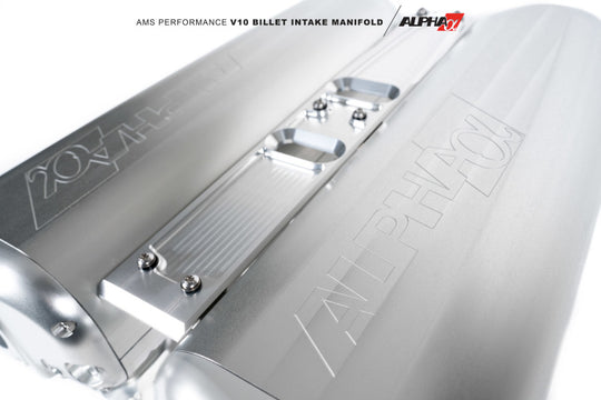 AMS Performance V10 Audi R8 / Lamborghini Huracan / Performante Billet Intake Manifold - CLR Anodize - ALP.37.08.0001-1