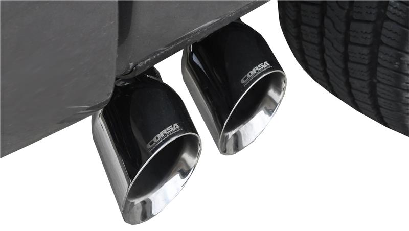 Corsa 2011-2014 Ford F-150 5.0L V8 Polished Sport Cat-Back Exhaust - 14393