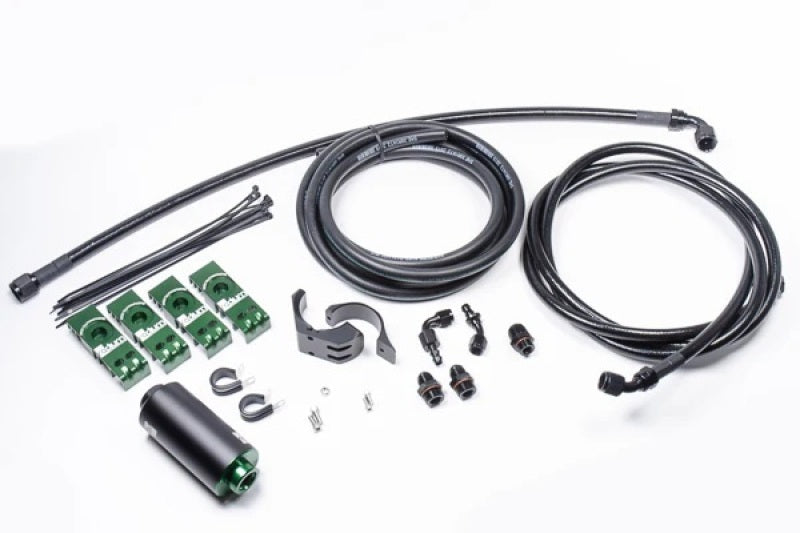 Radium Engineering Toyota Supra MK4 Fuel Hanger Plumbing Kit w/ Stainless Filter - 20-0415-03