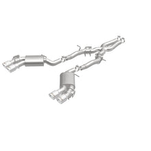 Load image into Gallery viewer, MagnaFlow 2016 Chevy Camaro 6.2L V8 Competition Cat Back w/ Quad Polished Tips - 19265