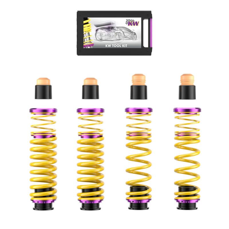 KW 2021+ Audi RS6 Avant (w/o Air Suspension) Height Adjustable Spring Kit - 253100CZ