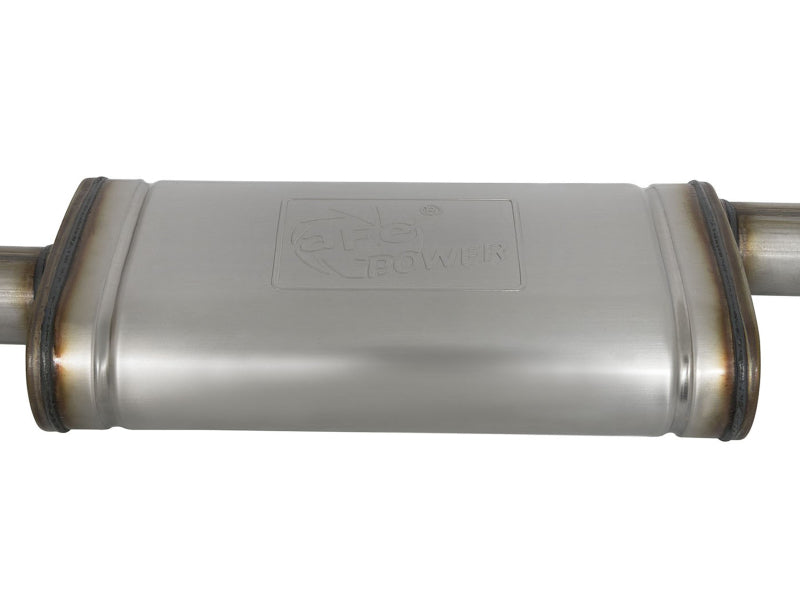 aFe Apollo GT Series 2.5in 409SS 20-21 Jeep Gladiator (JT) V6-3.6L - Black Tip - 49-48089-B