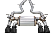 Load image into Gallery viewer, AWE Tuning BMW F8X M3/M4 SwitchPath Cat-Back Exhaust - Diamond Black Tips - 3025-43074