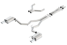 Load image into Gallery viewer, Borla Atak Cat-Back 15-17 Ford Mustang GT 5.0L V8 MT/AT 3in pipe 4in tip - 140630
