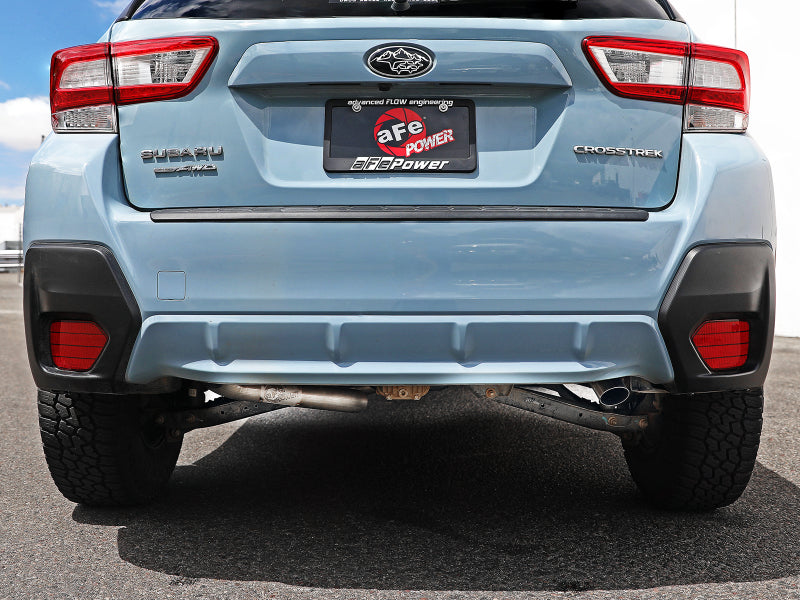 aFe POWER Takeda 2.5in 304 SS Cat-Back Exhaust System Subaru Crosstrek 18-19 H4-2.0L - 49-36803