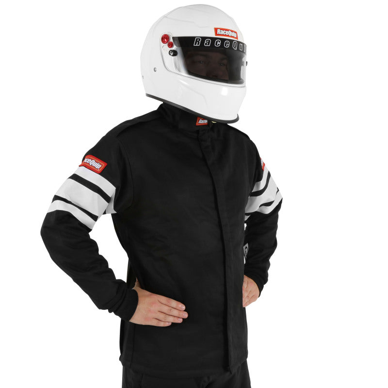RaceQuip Black SFI-5 Jacket - XL - 121006RQP