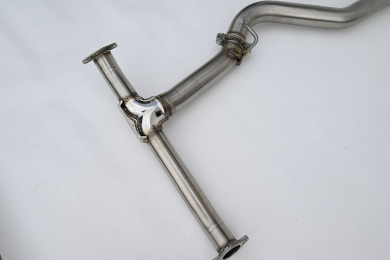 Invidia 22+ Subaru WRX 3in. Mid-Pipe w/ Resonator - HS22SW4OE3MIPRL