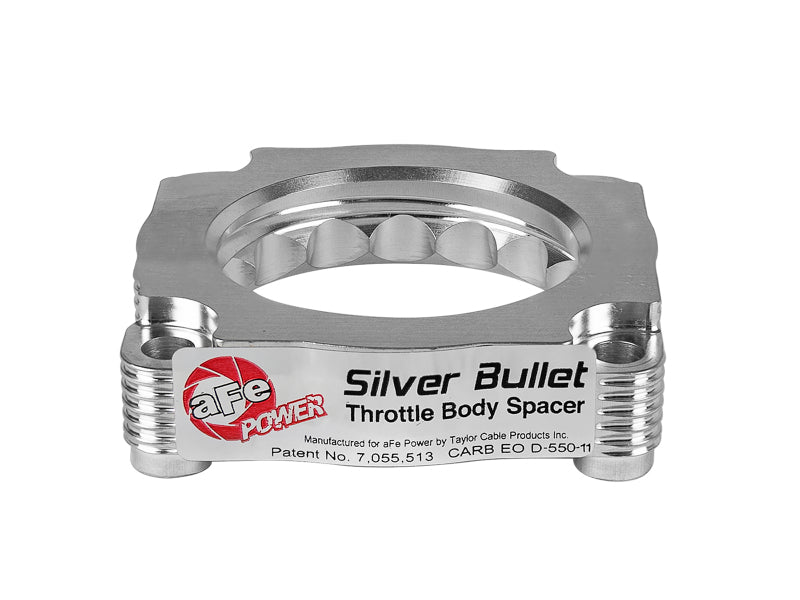 aFe Silver Bullet Throttle Body Spacer 12-15 BMW 328i (F30) L4-2.0L N20/N26 - 46-31009