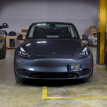 Load image into Gallery viewer, Mishimoto 2020+ Tesla Model Y License Plate Relocation Kit - MMLP-TMY-20