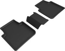 Load image into Gallery viewer, 3D MAXpider 18-21 Volkswagen Tiguan Kagu 2nd Row Floormats - Black
